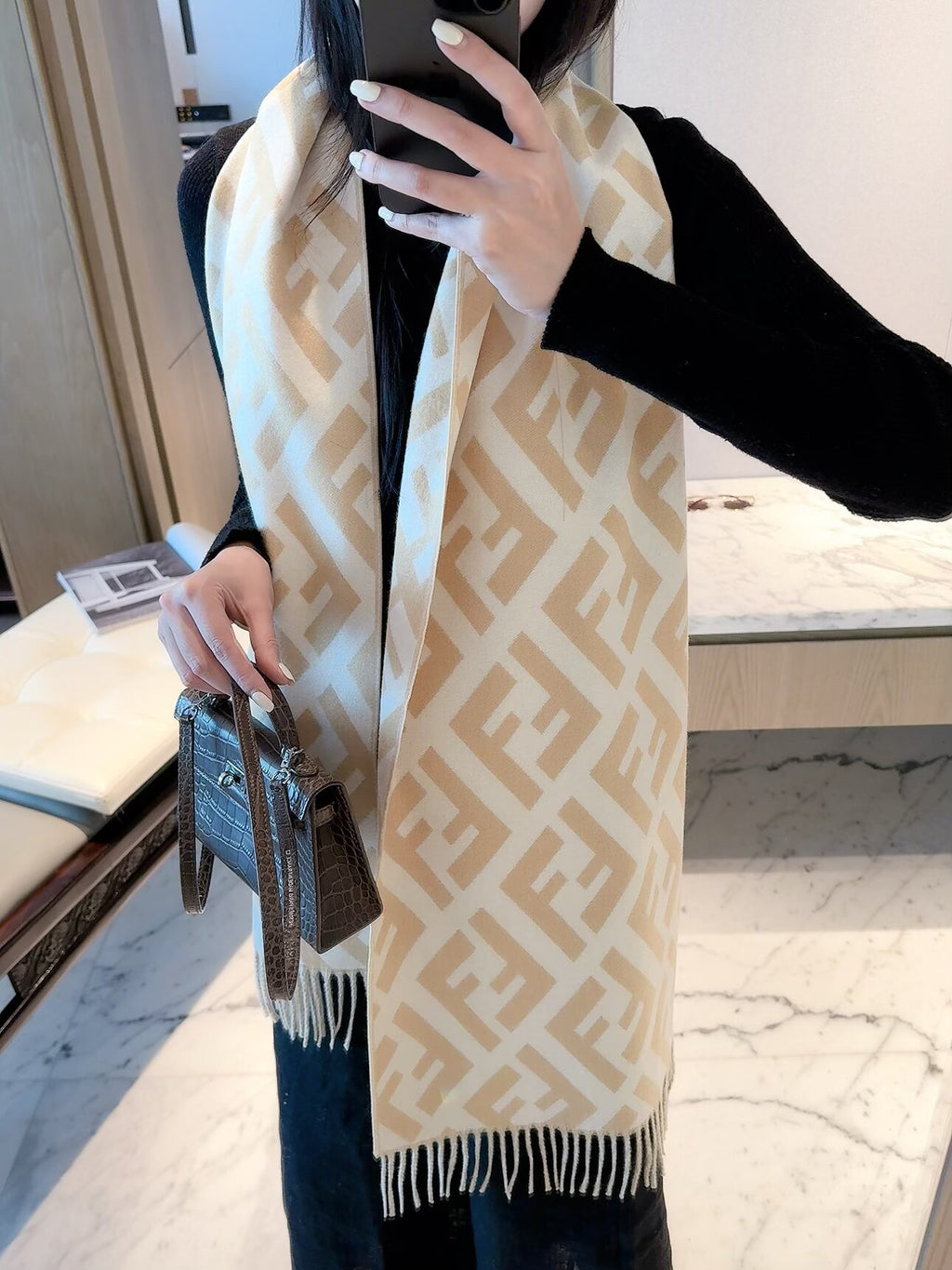 W1R86F98 Fashion Winter Scarves