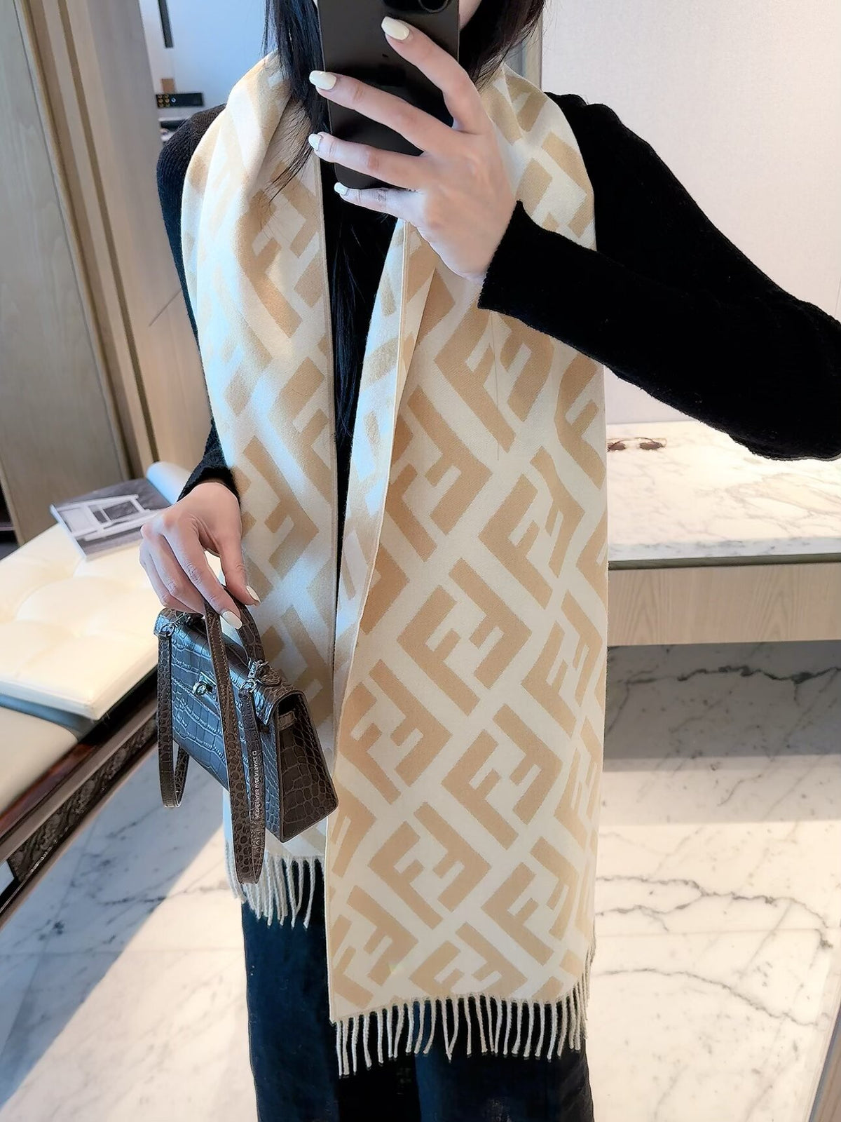 W1R86F98 Popular Winter Scarves