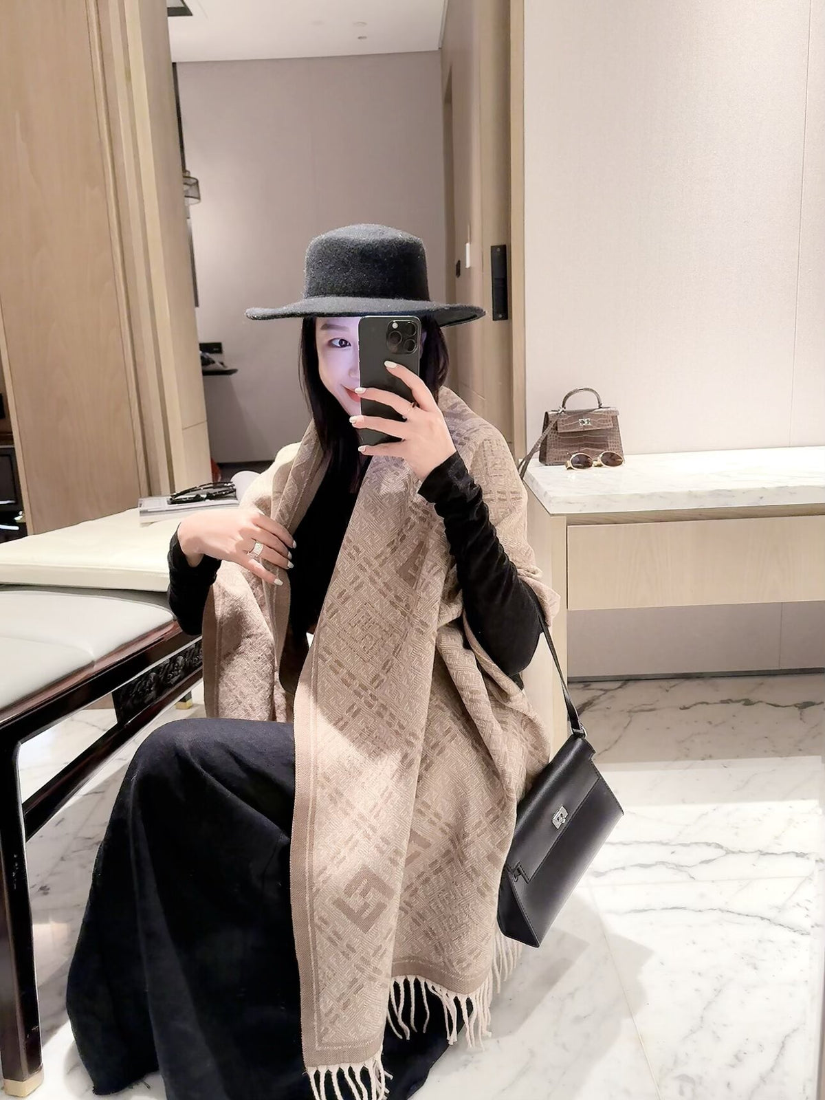 W1R86F118 Fashion Winter Scarves