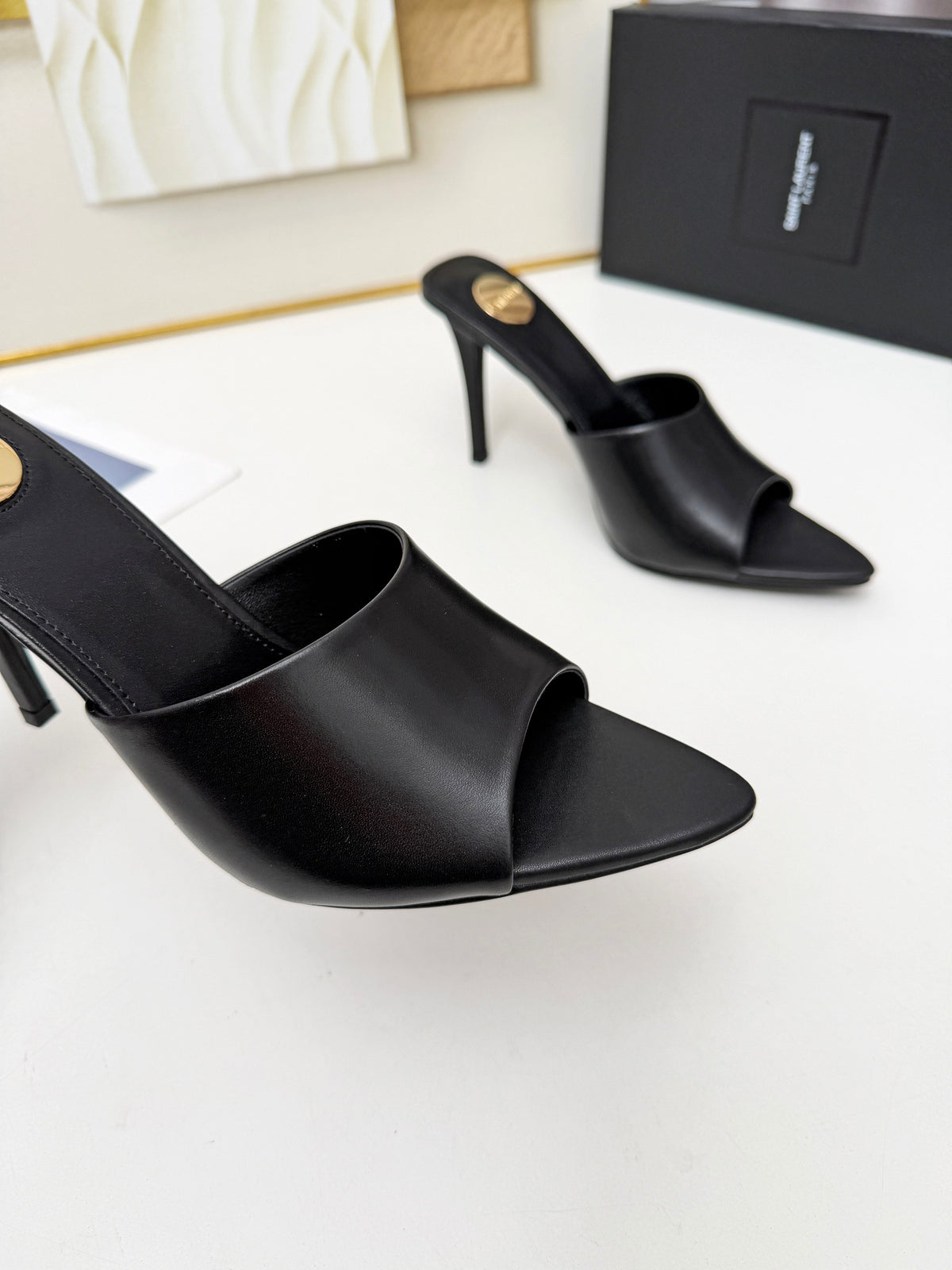 236PSL6Z Popular high-quality leather Shoes(heel-height 9cm)