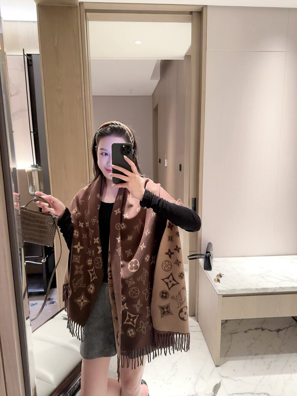 W1R86E69 Popular Winter Scarves