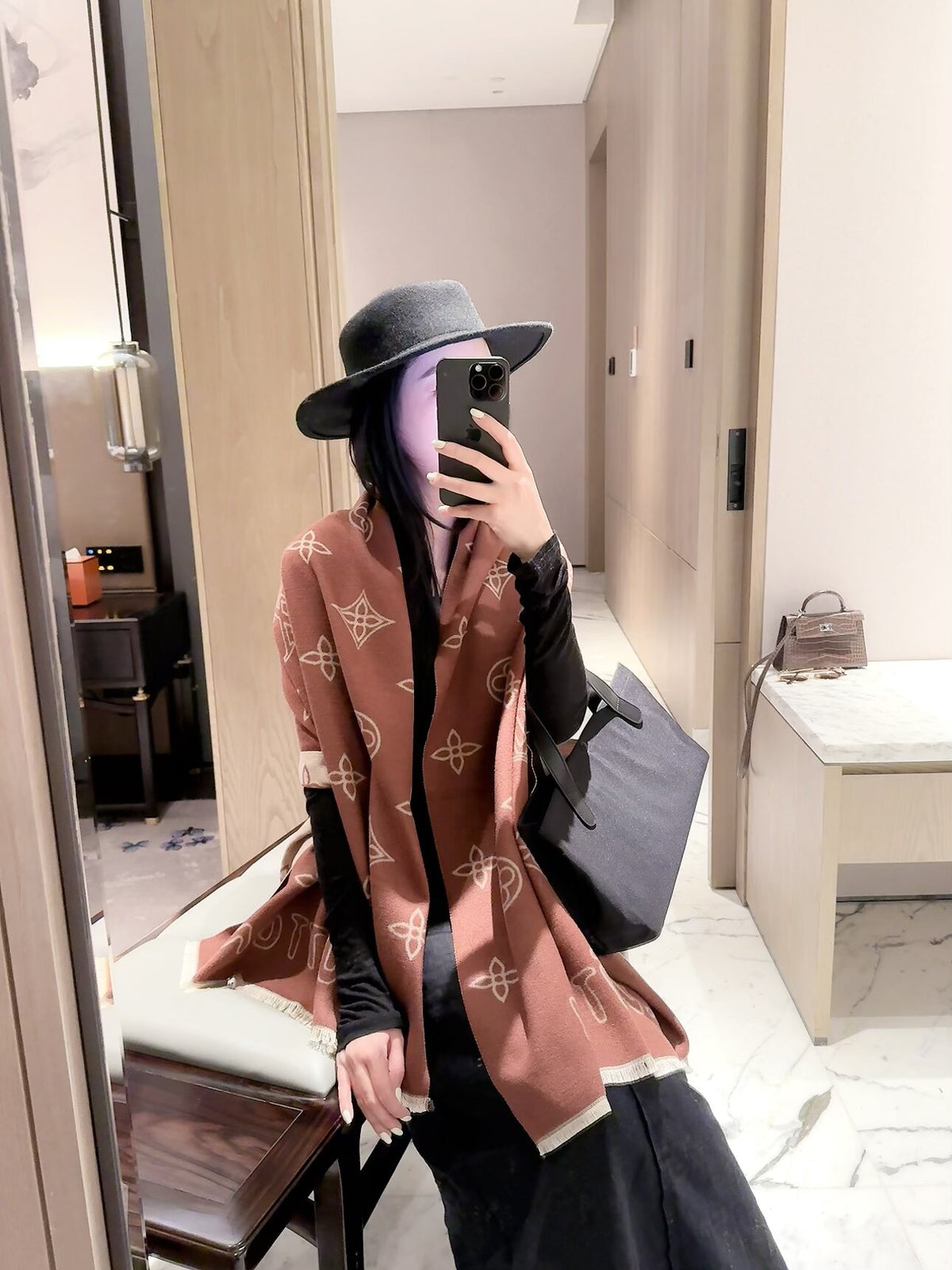 W1R86E114 Popular Winter Scarves