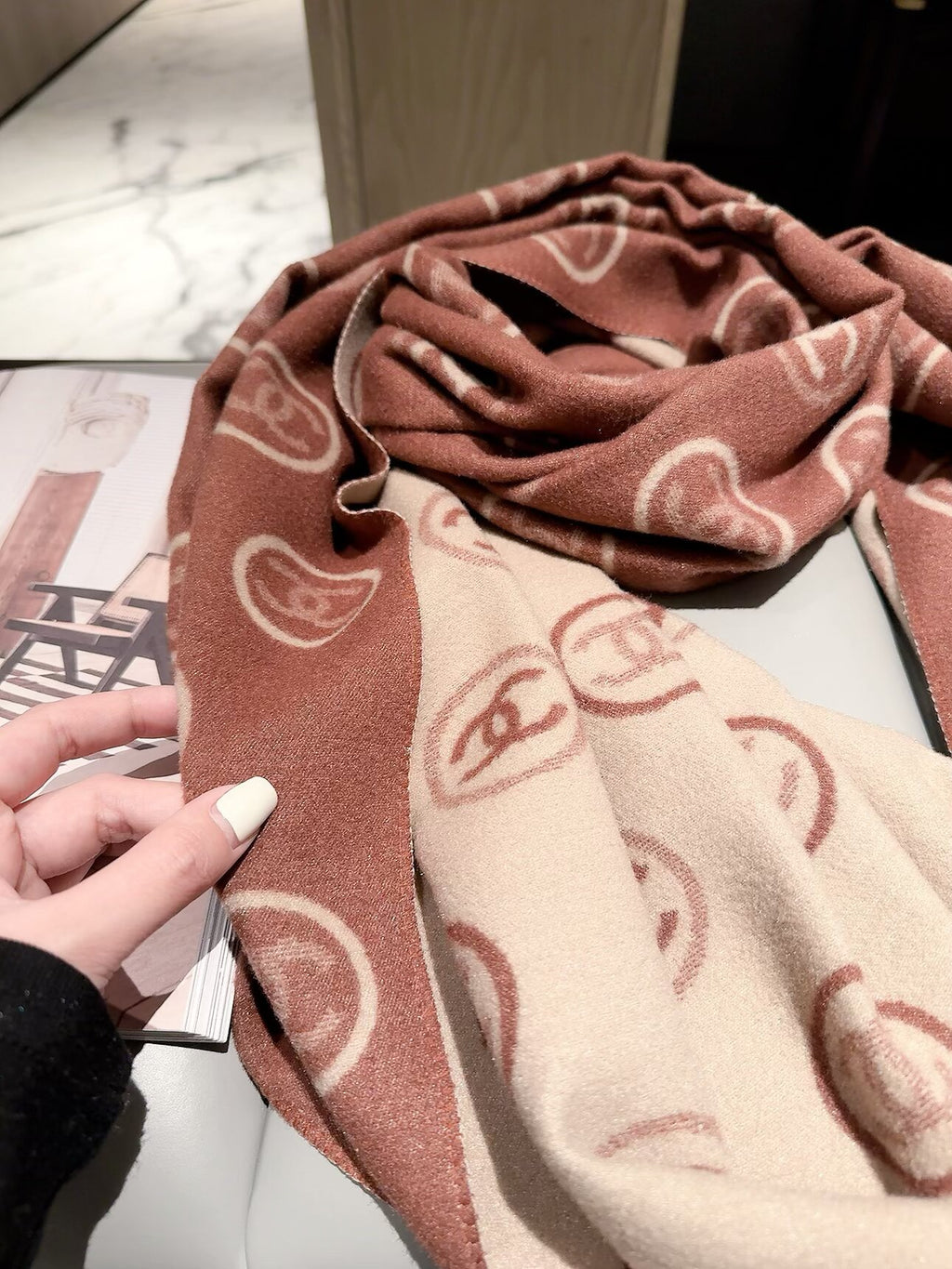W1R86C112 Popular Winter Scarves