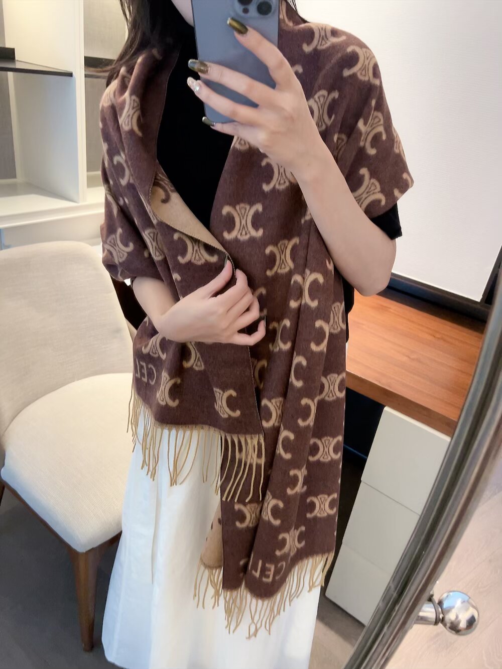 W1R96N122 Popular Winter Scarves