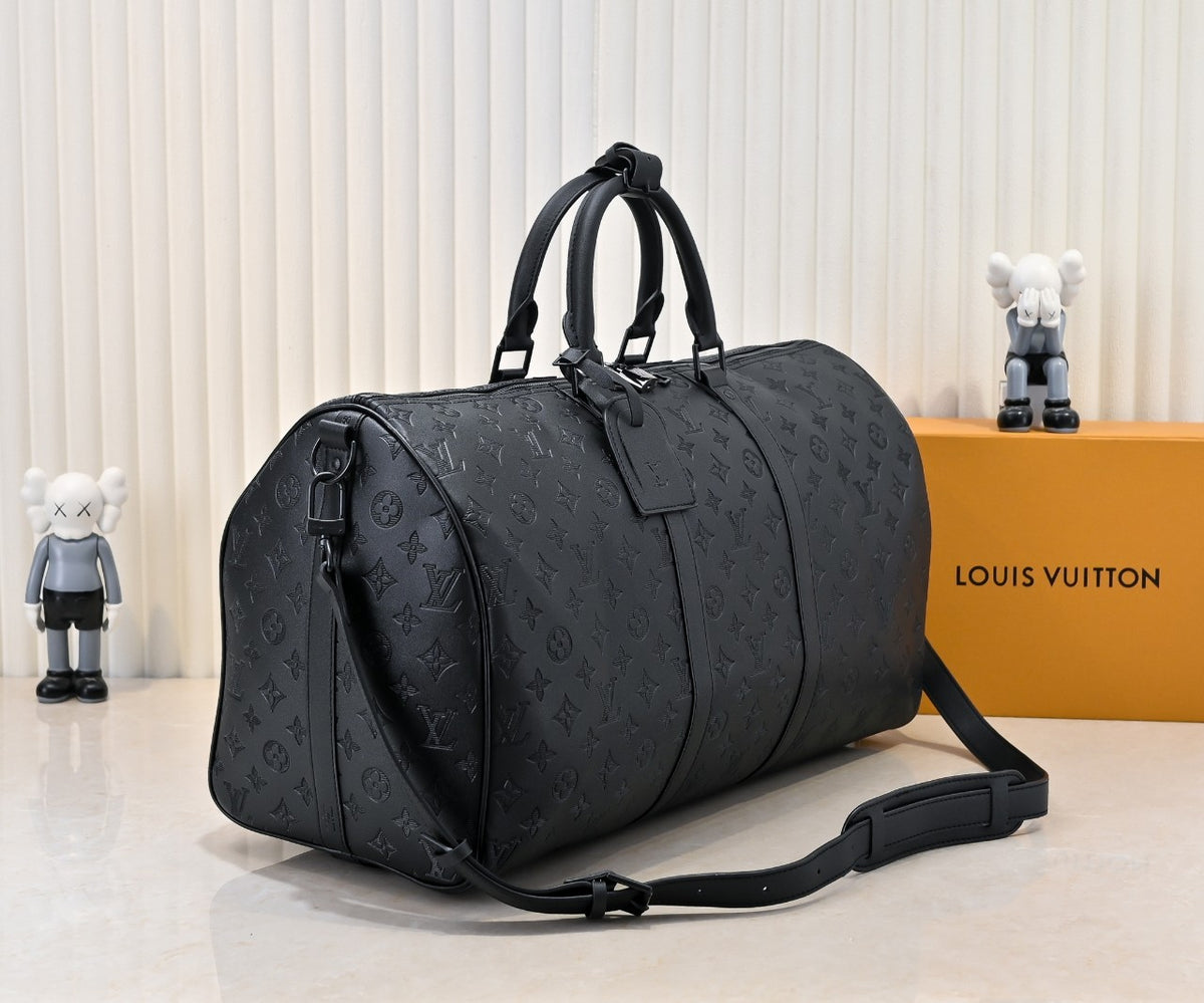 B1X76E7 Fashion leather luggage bag