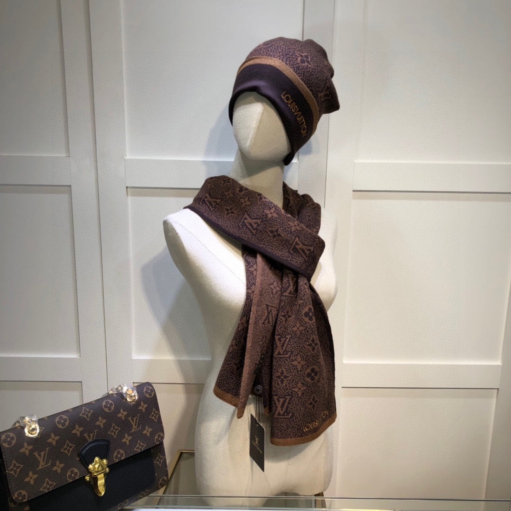M1R96E23 Fashion Hat and scarf set