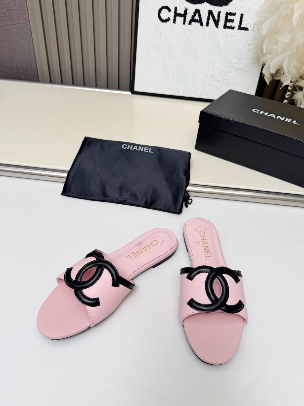 ZPX76C6 Fashion high-quality leather slippers