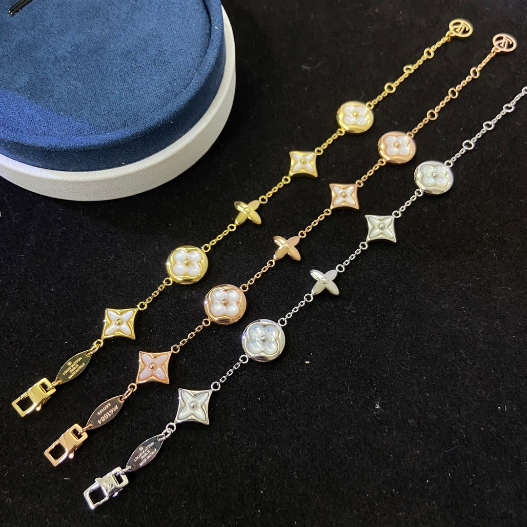 X5N76E41X Popular  Bracelets(mini 4 flower)