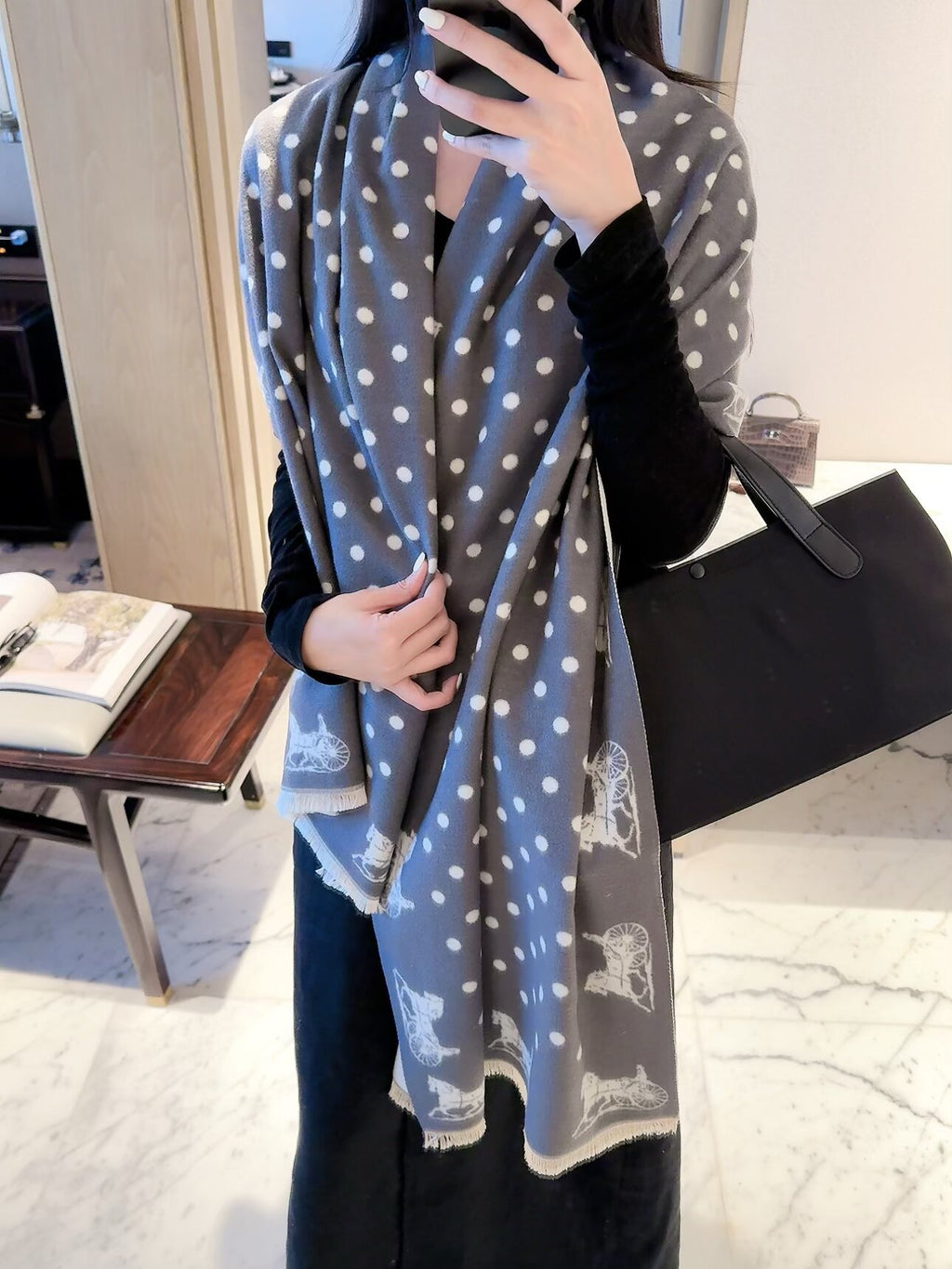 W1R86A117 Fashion Winter Scarves