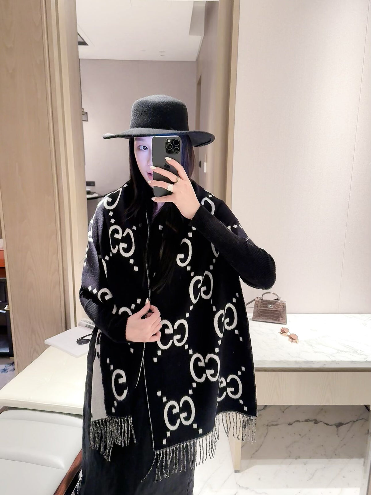 W1R86B96 Fashion Winter Scarves