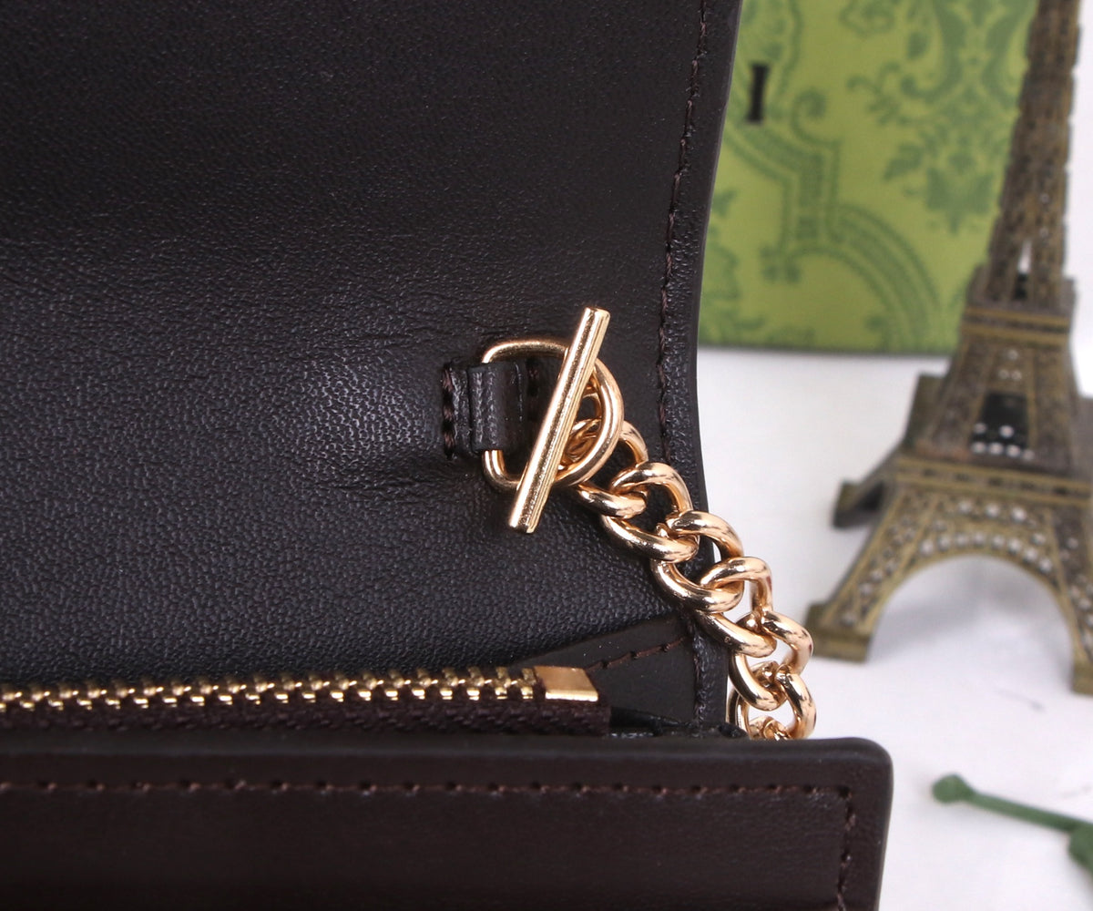 136PB111B Popular leather bag