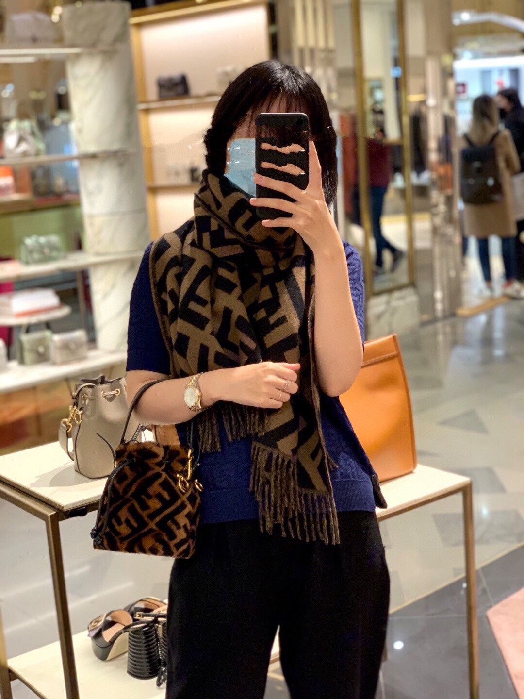 W1R86F40 Fashion Winter Scarves