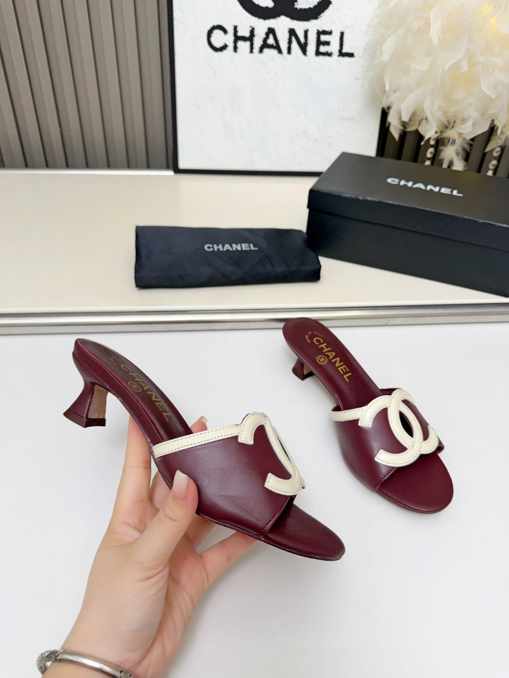 ZPX76C4 Fashion high-quality leather slippers