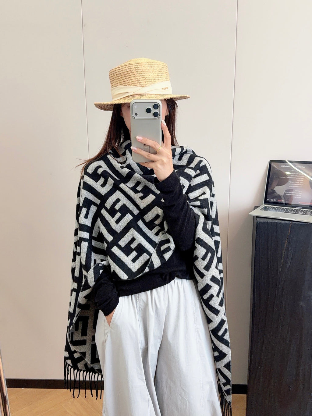 W1R86F58 Fashion Winter Scarves