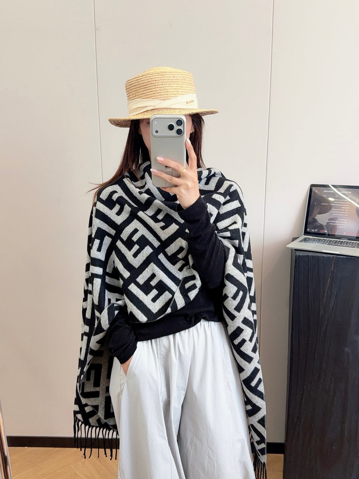 W1R86F58 Fashion Winter Scarves