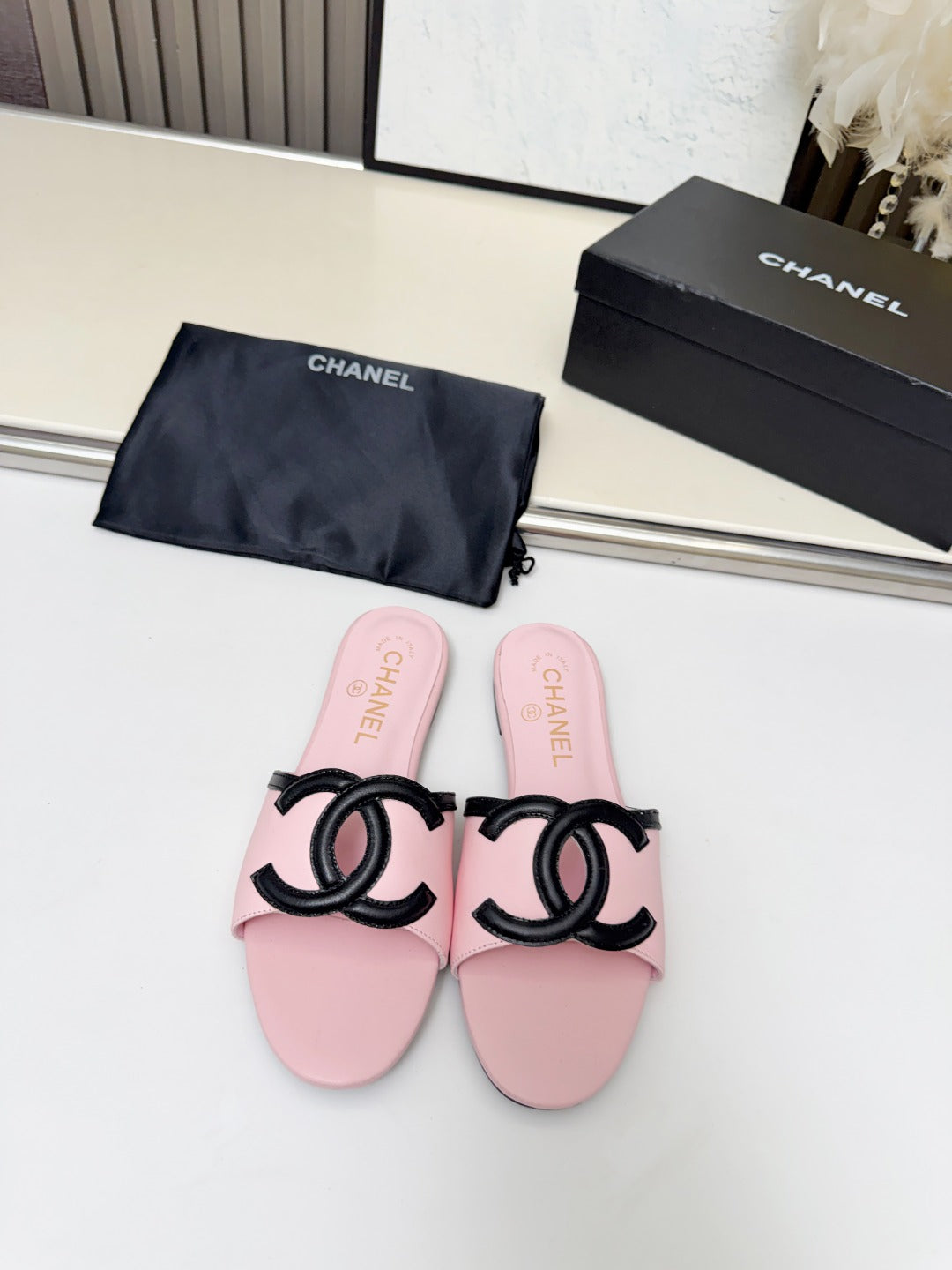 ZPX76C6 Fashion high-quality leather slippers