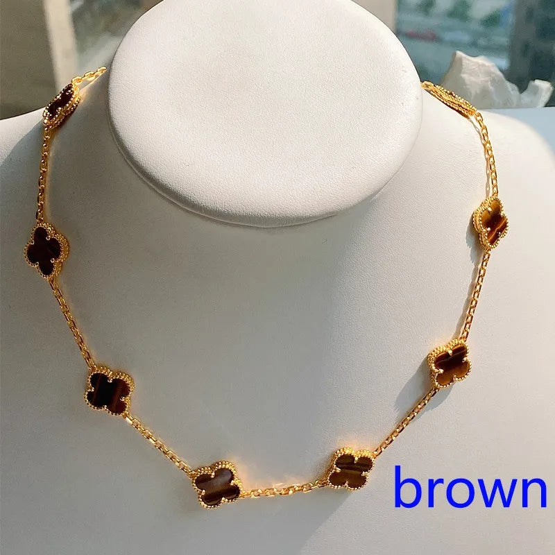 5XVA181X Popular 10 flowers necklaces