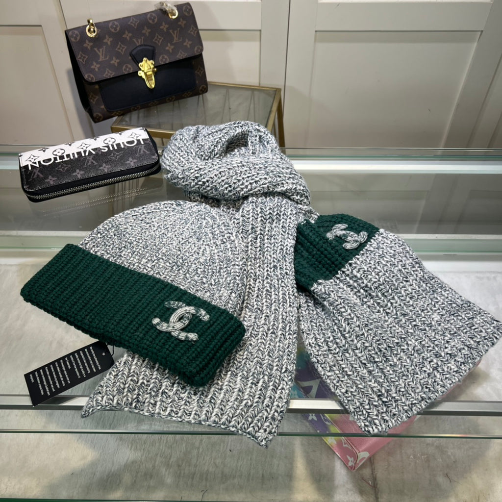 M1R96C8 Fashion Hat and scarf set