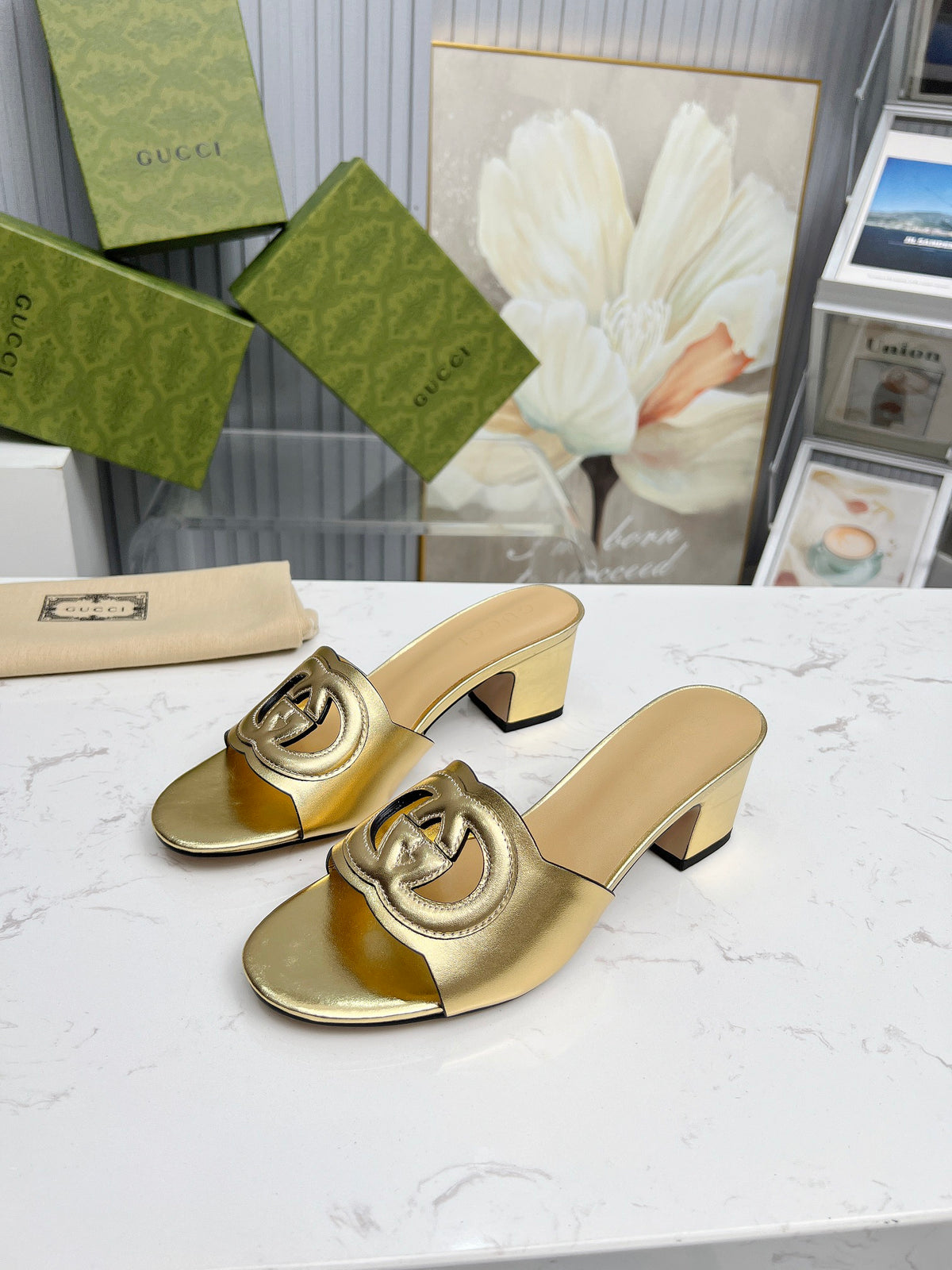 256XB33Z Popular high-quality leather Shoes 5.5cm