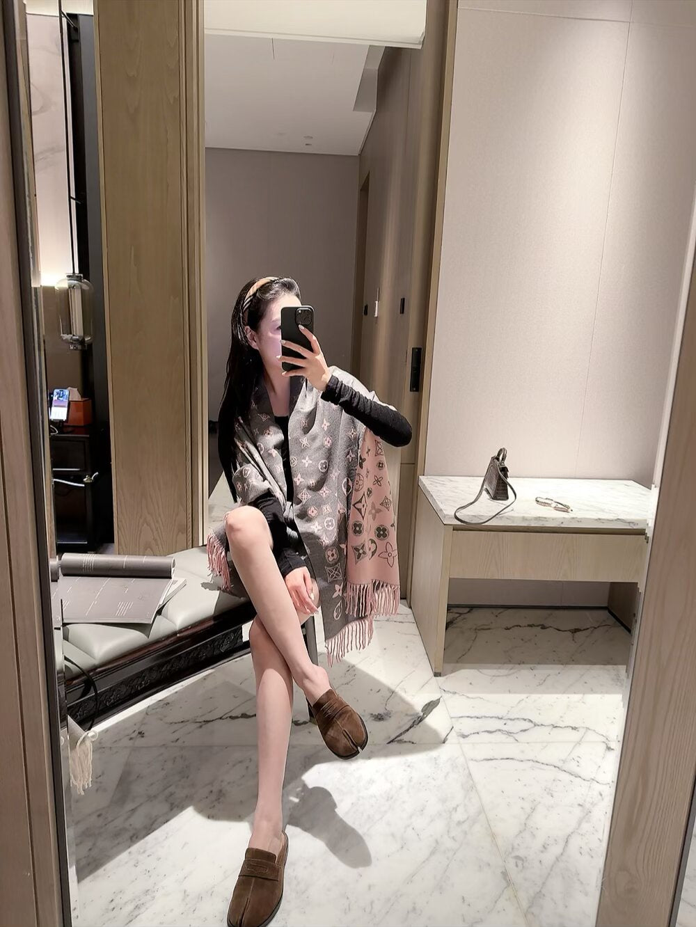 W1R86E69 Fashion Winter Scarves