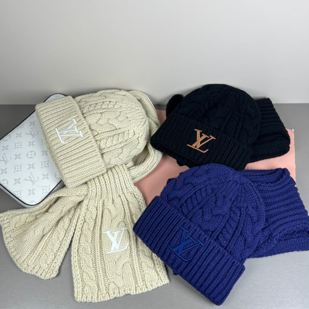 M1R96E10 Fashion Hat and scarf set