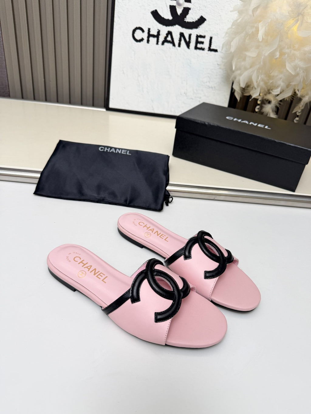 ZPX76C6 Fashion high-quality leather slippers
