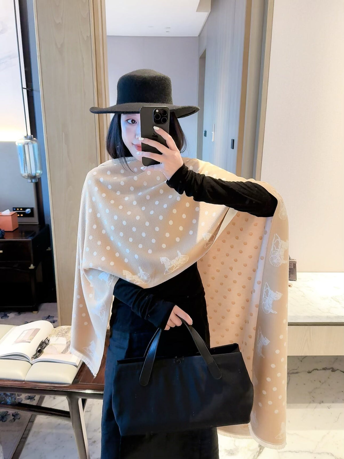 W1R86A117 Popular Winter Scarves