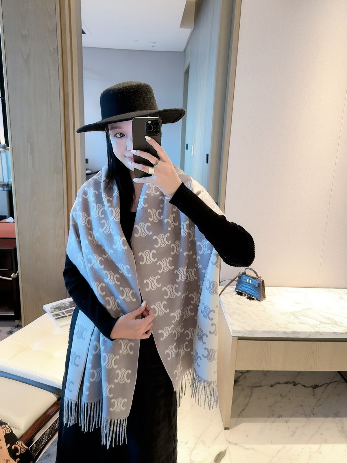 W1R86N95 Popular Winter Scarves