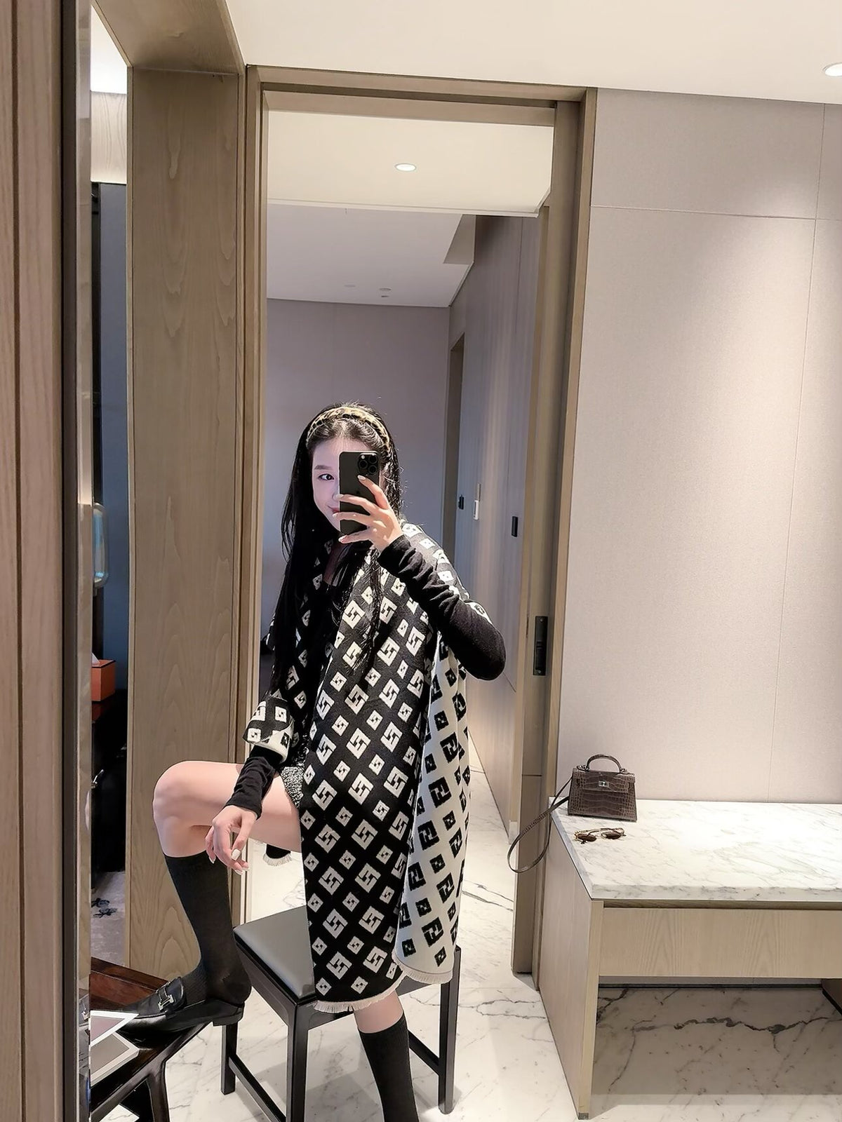 W1R106F54 Fashion Winter Scarves