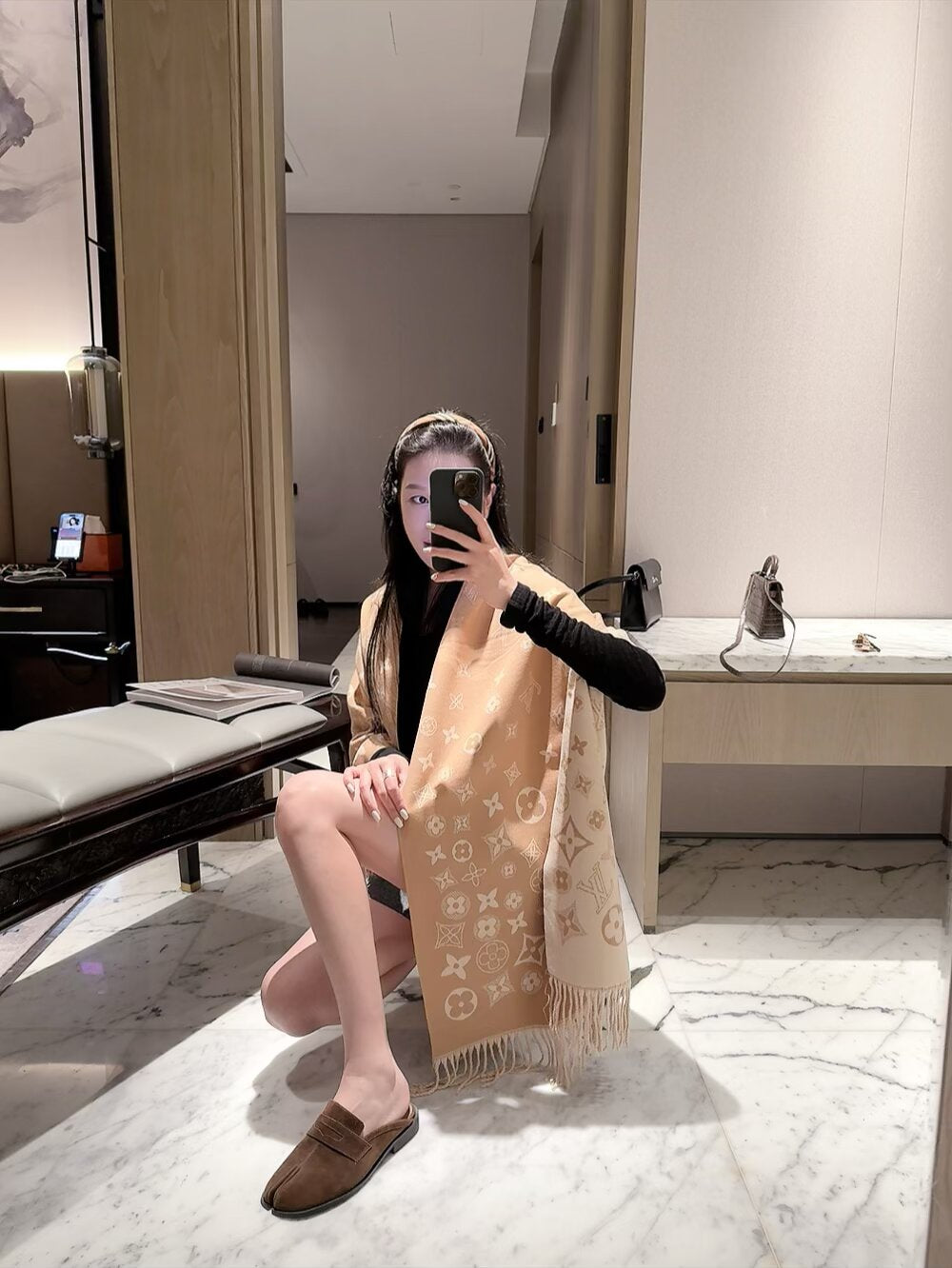 W1R86E69 Popular Winter Scarves