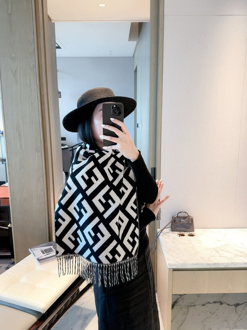 W1R86F98 Fashion Winter Scarves