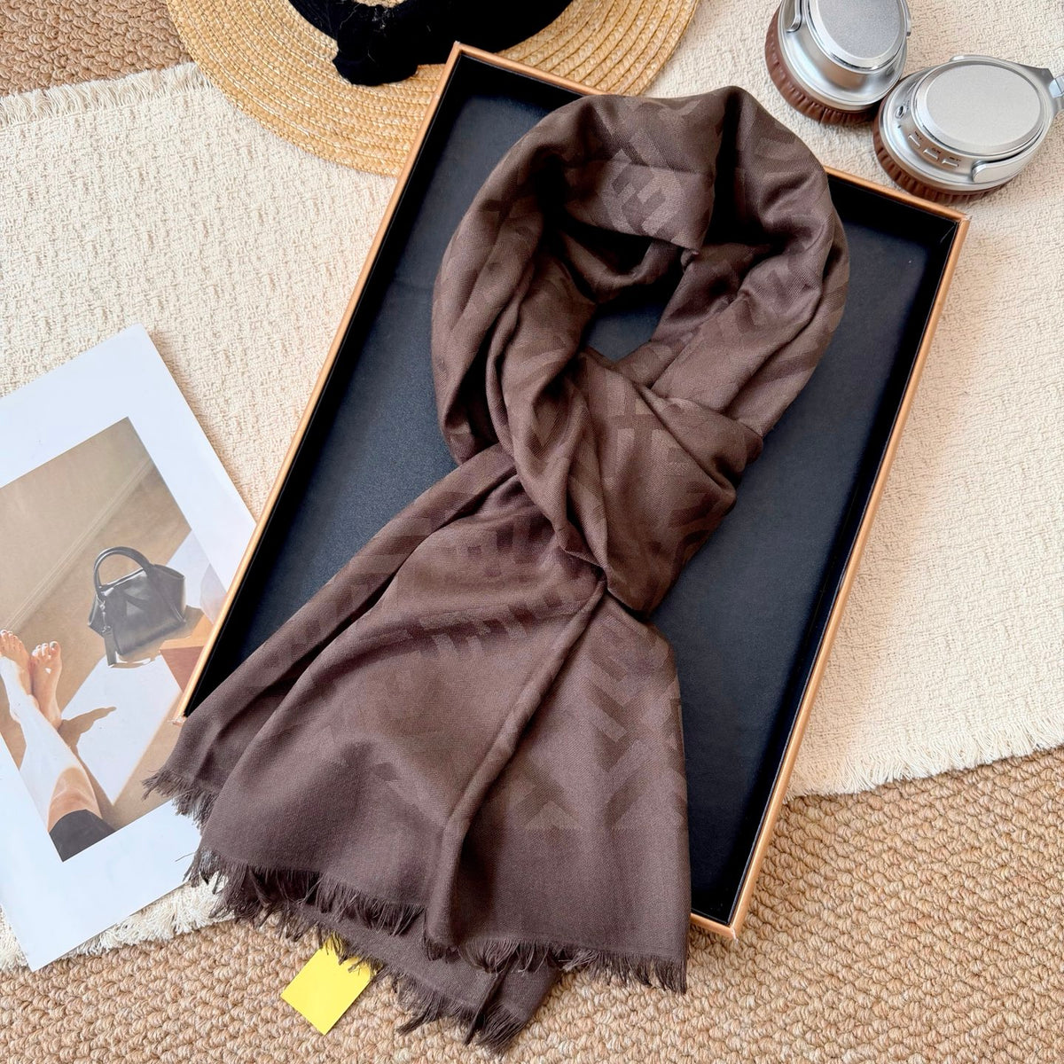 136NF16W Popular Silk Scarve