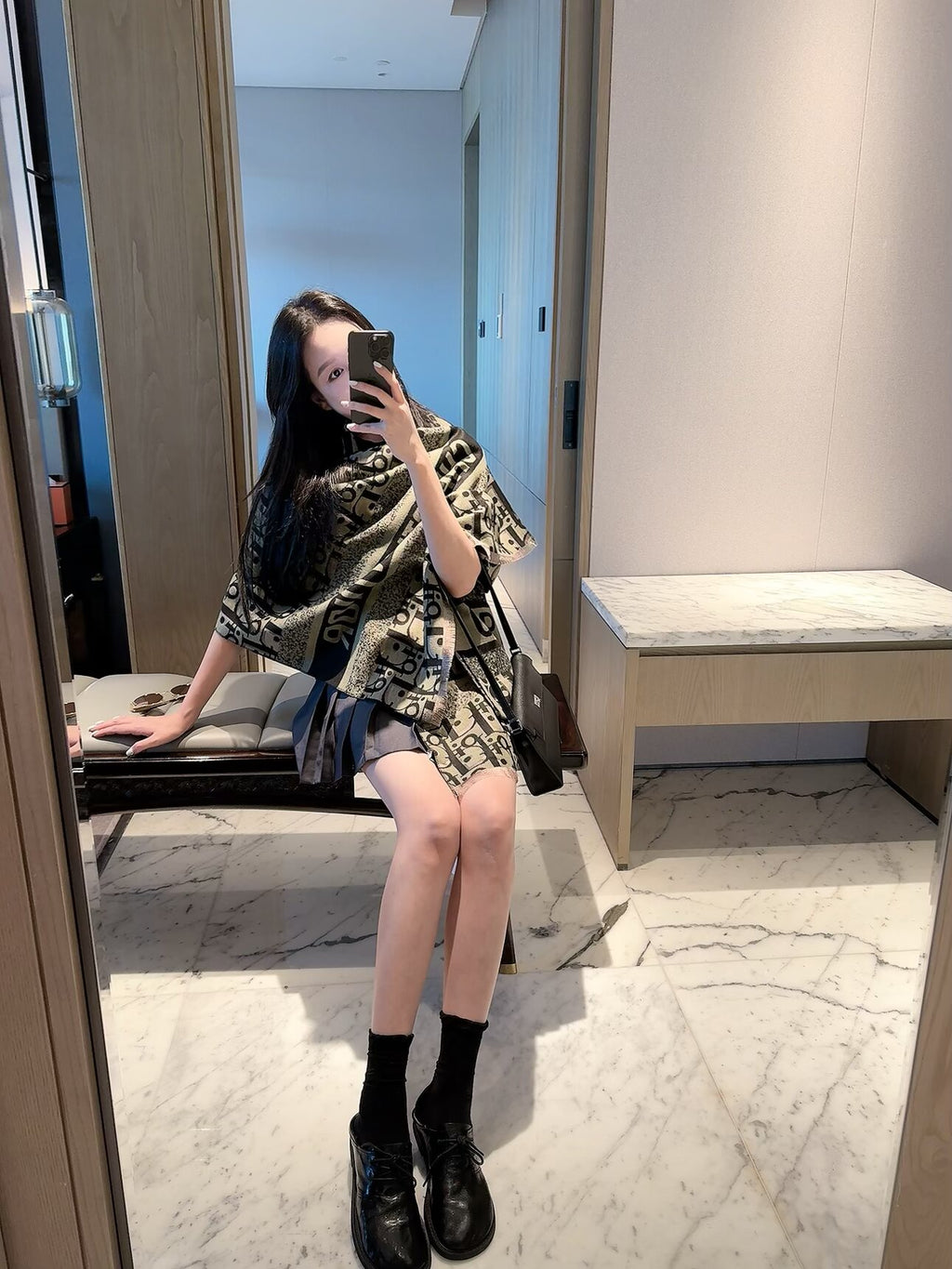 W1R106D55 Fashion Winter Scarves