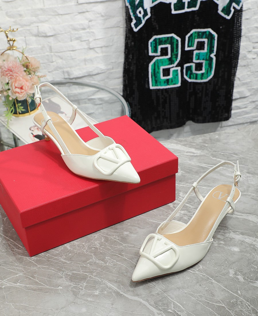 295NVL17Z  Popular  leather  High heels
