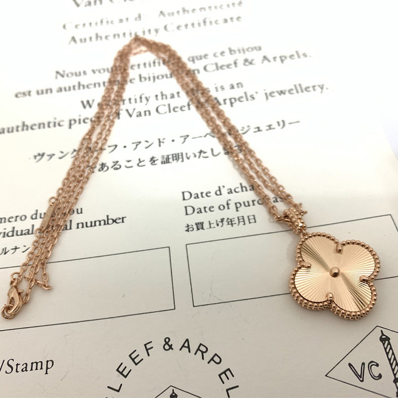 5XVA183X Popular Big flower necklace