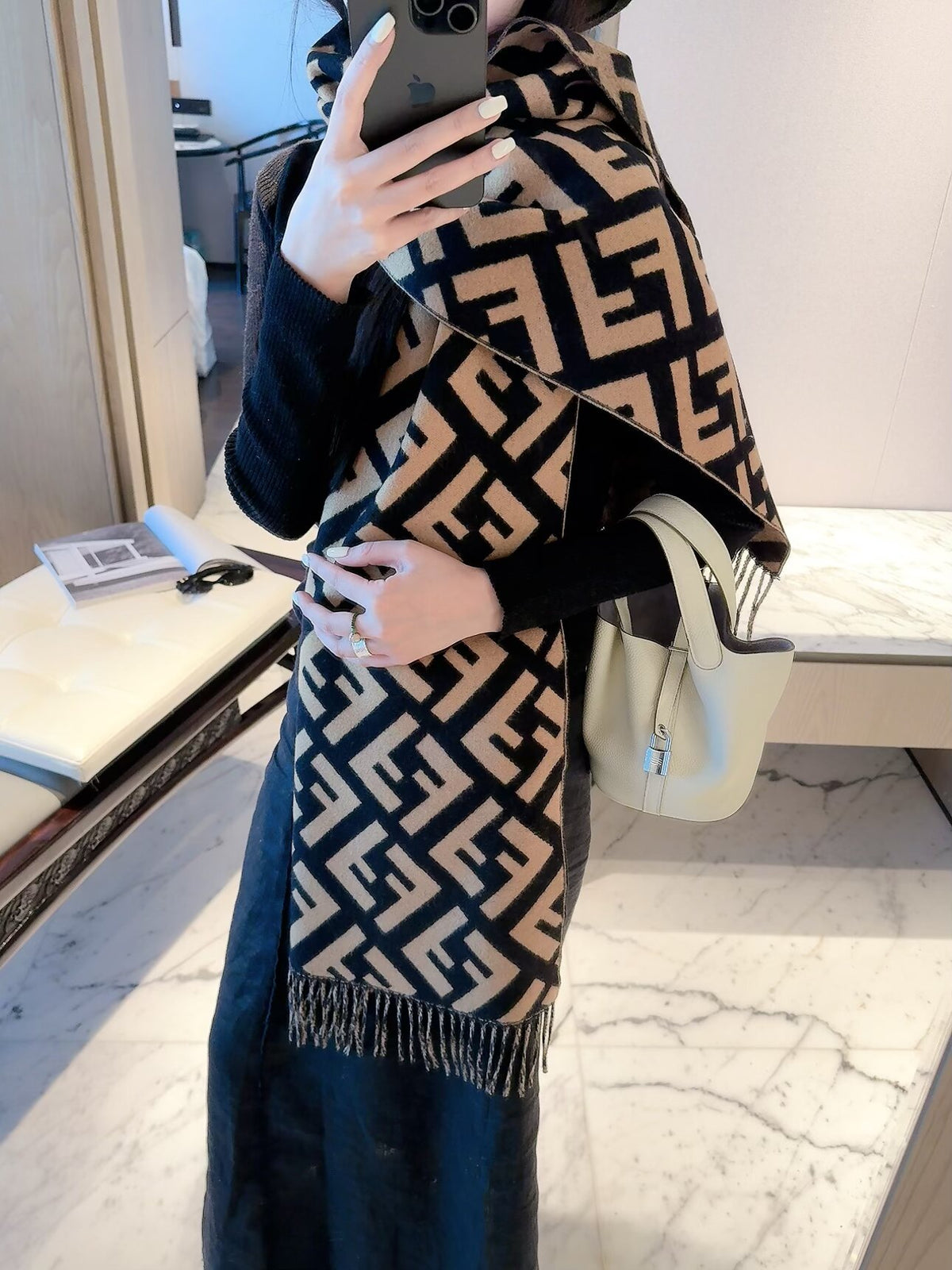 W1R86F98 Fashion Winter Scarves