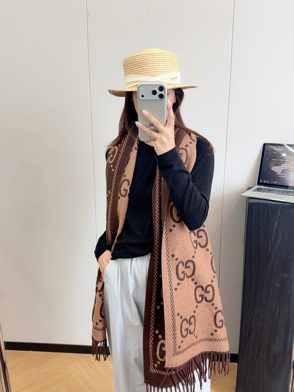 W1R86B54 Fashion Winter Scarves