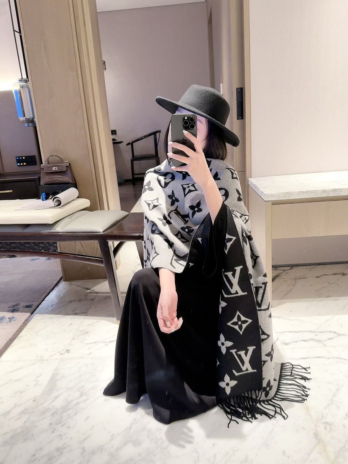 W1R96E126 Fashion Winter Scarves