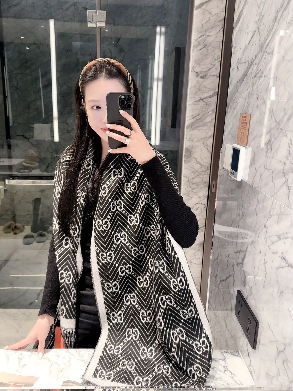 W1R86B92 Fashion Winter Scarves