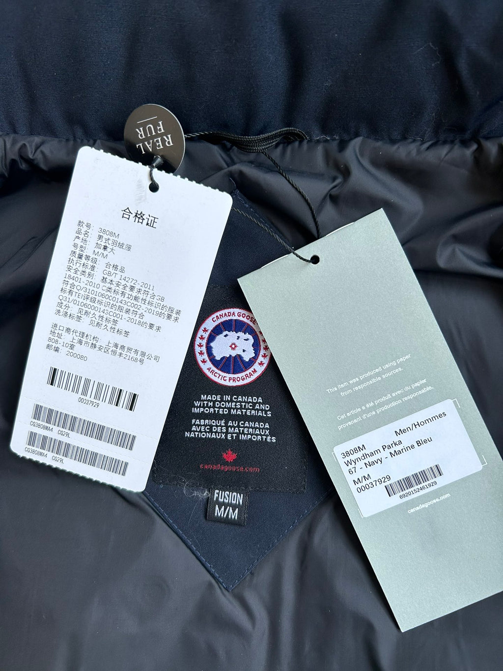 U3R106A13 Fashion down jacket