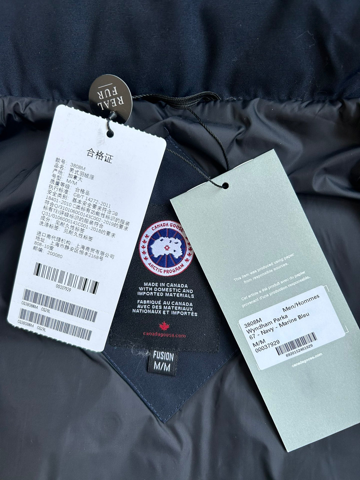 U3R106A13 Fashion down jacket