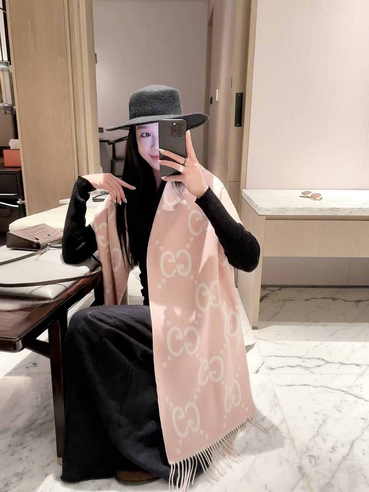 W1R86B96 Popular Winter Scarves