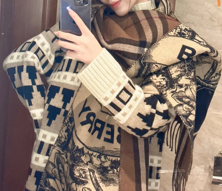 W1R86R38 Fashion Winter Scarves