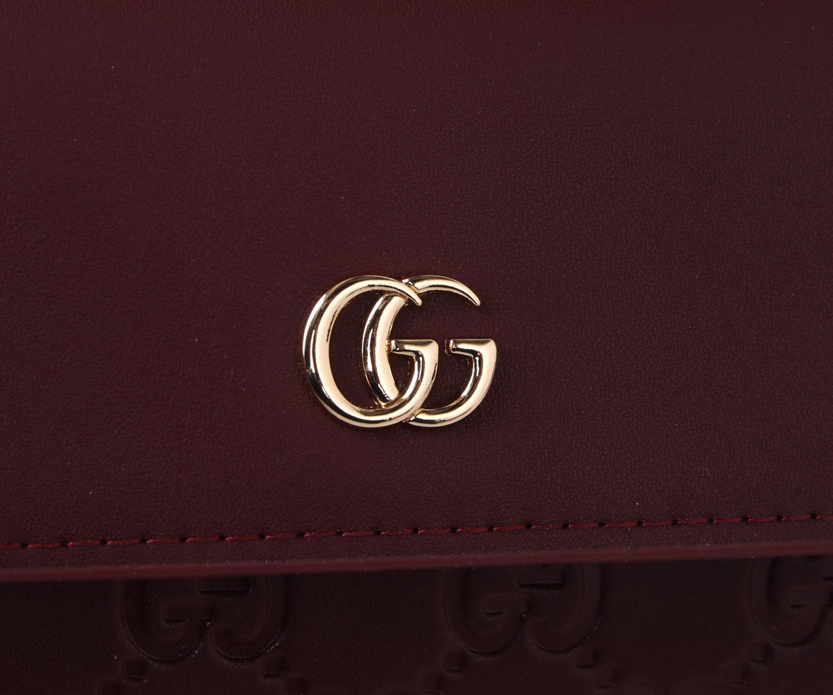 136PB111B Popular leather bag