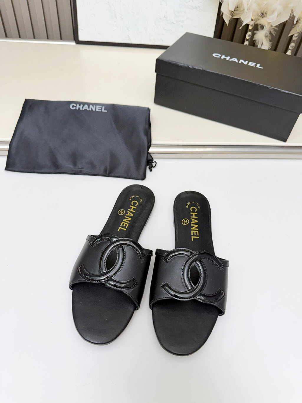 ZPX76C6 Fashion high-quality leather slippers