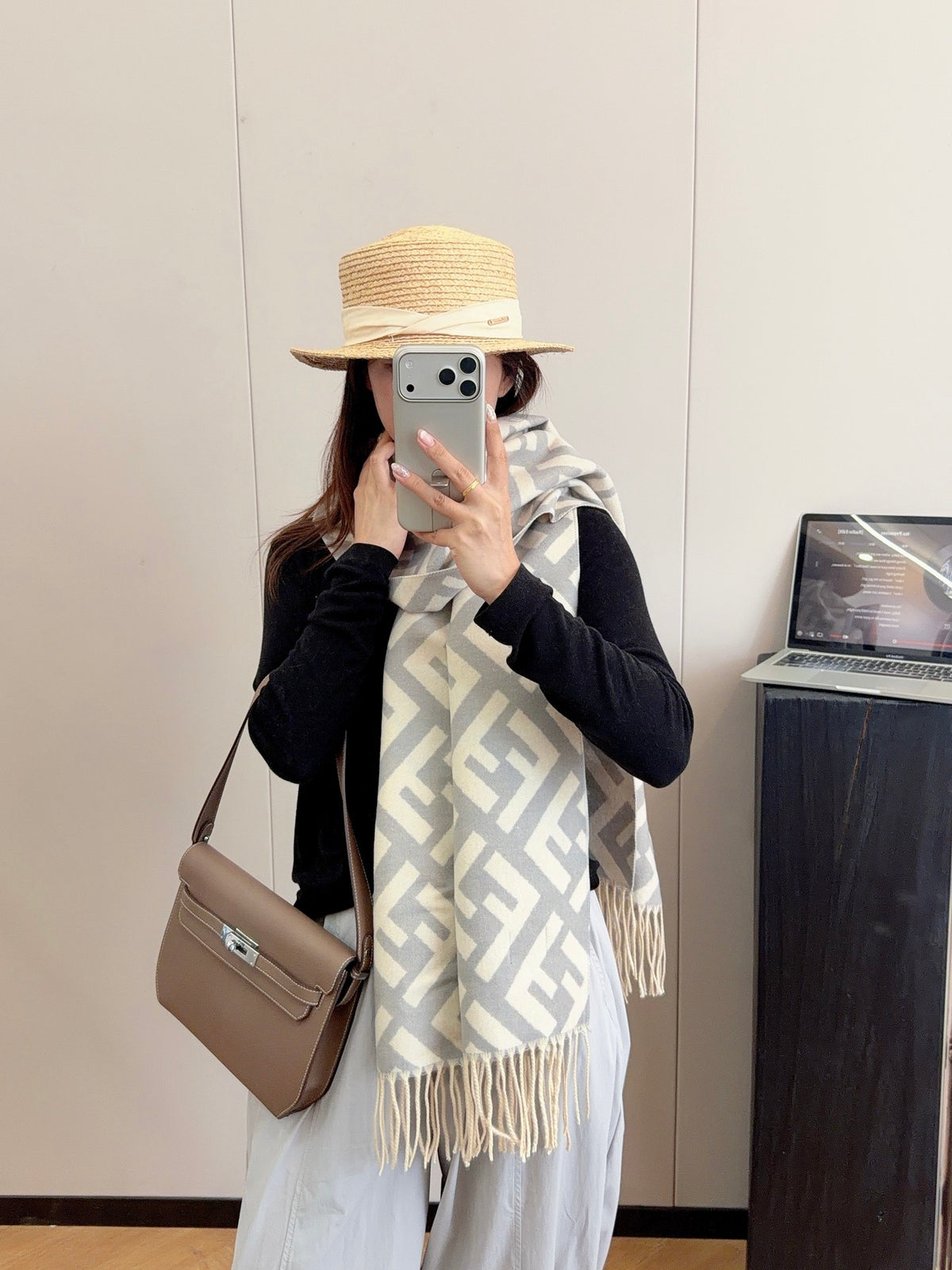 W1R86F58 Fashion Winter Scarves