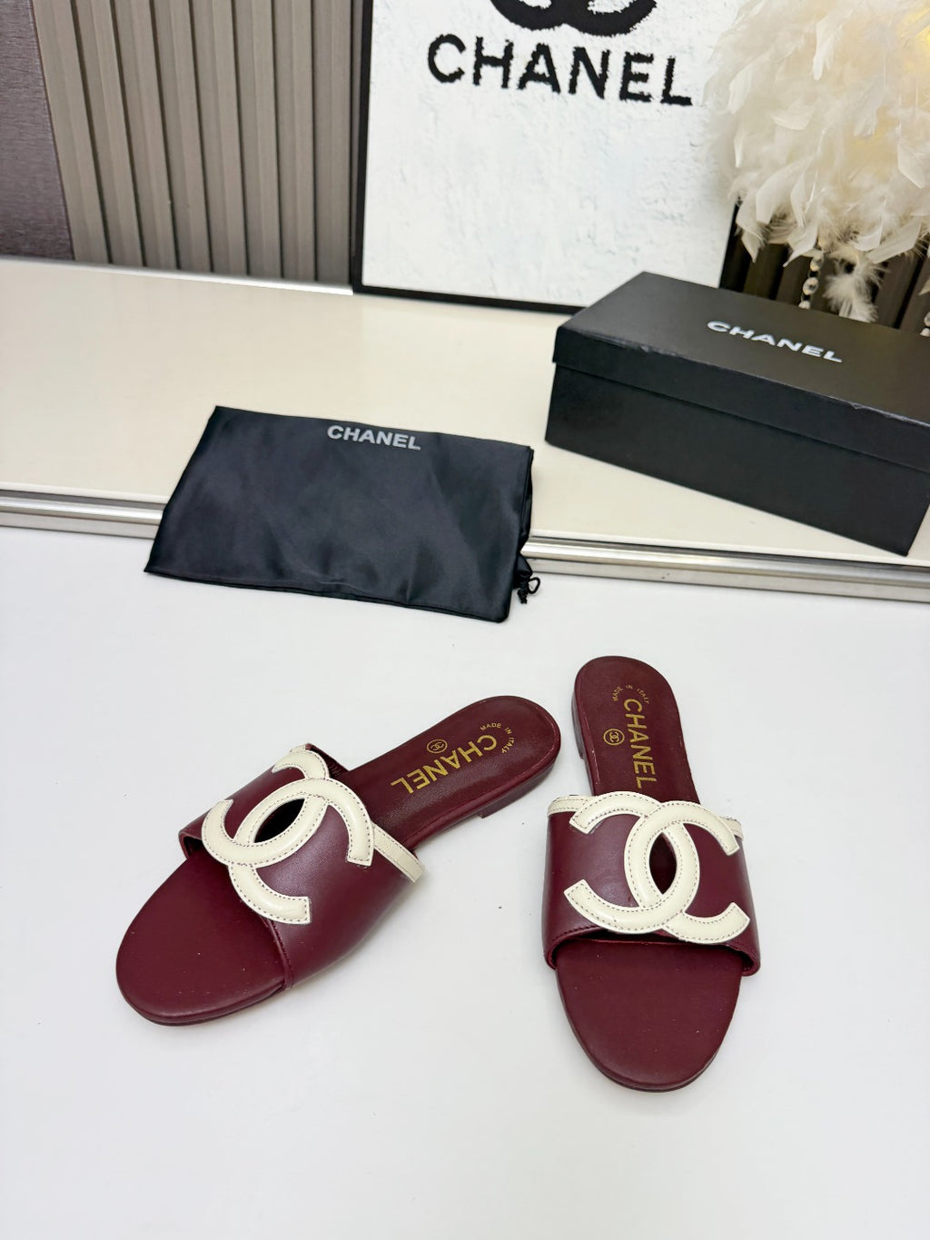 ZPX76C6 Fashion high-quality leather slippers