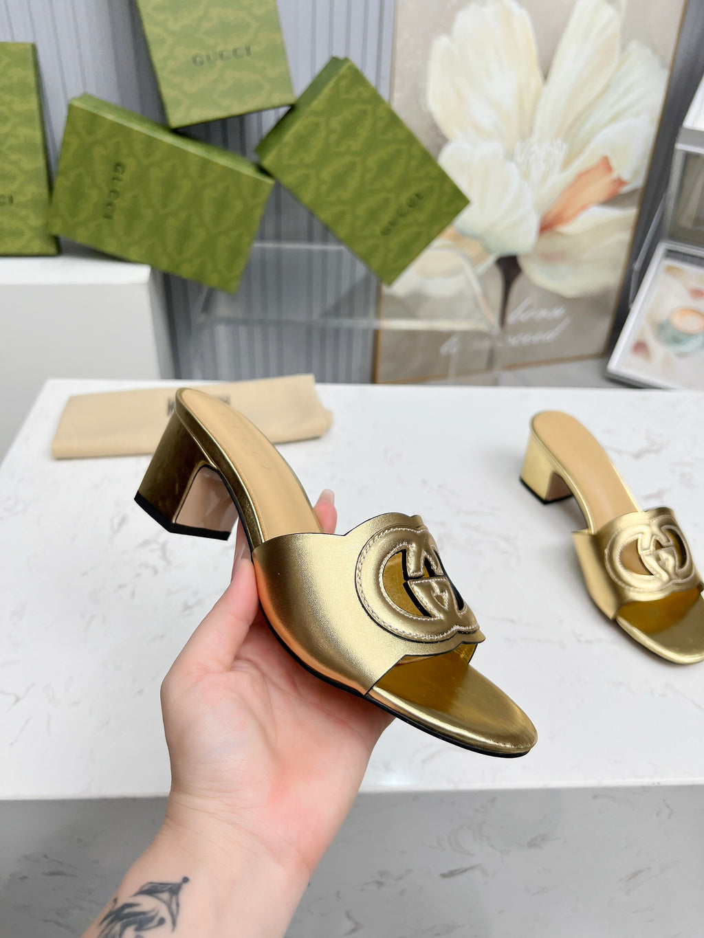 256XB33Z Popular high-quality leather Shoes 5.5cm