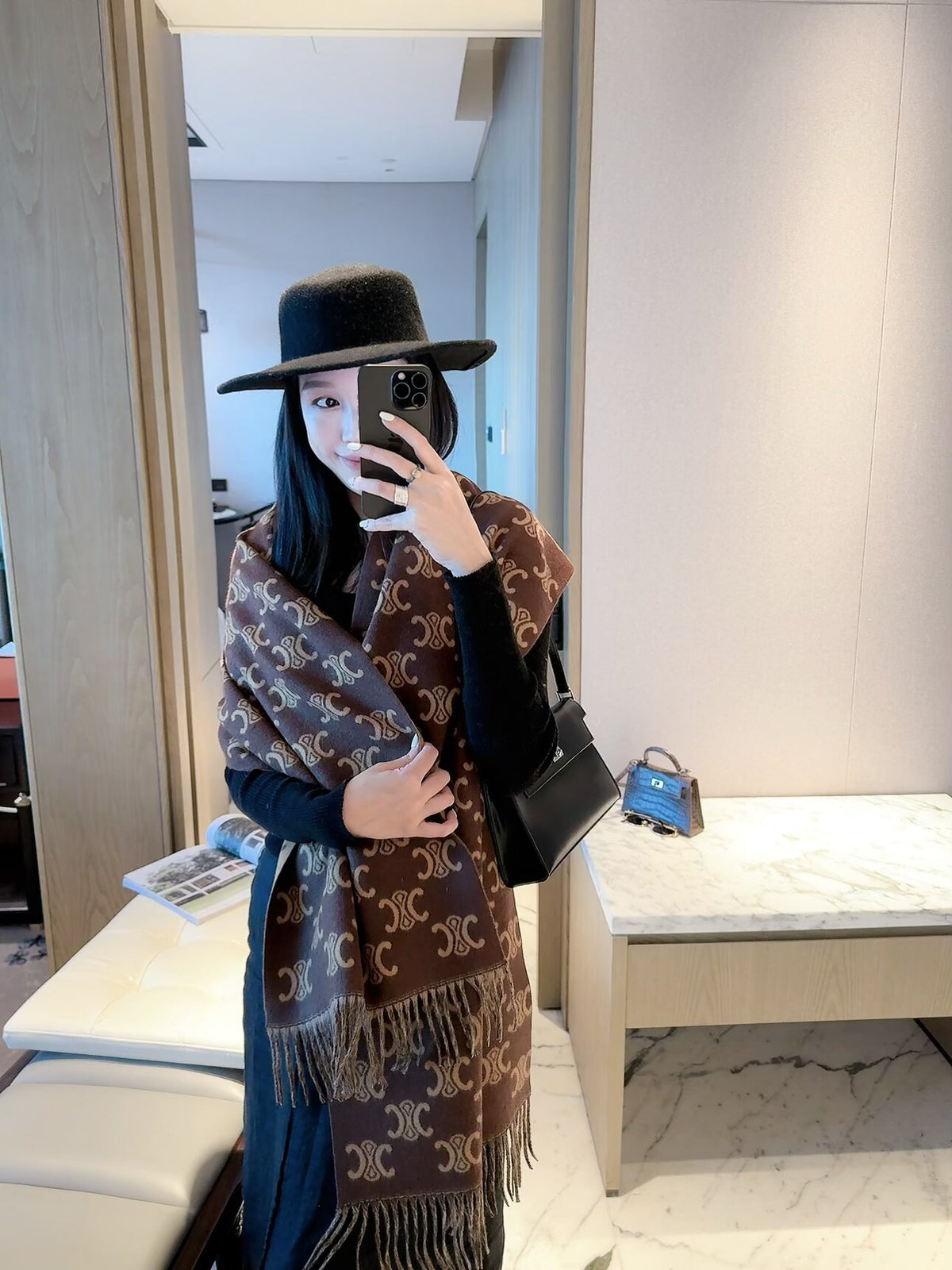 W1R86N95 Fashion Winter Scarves
