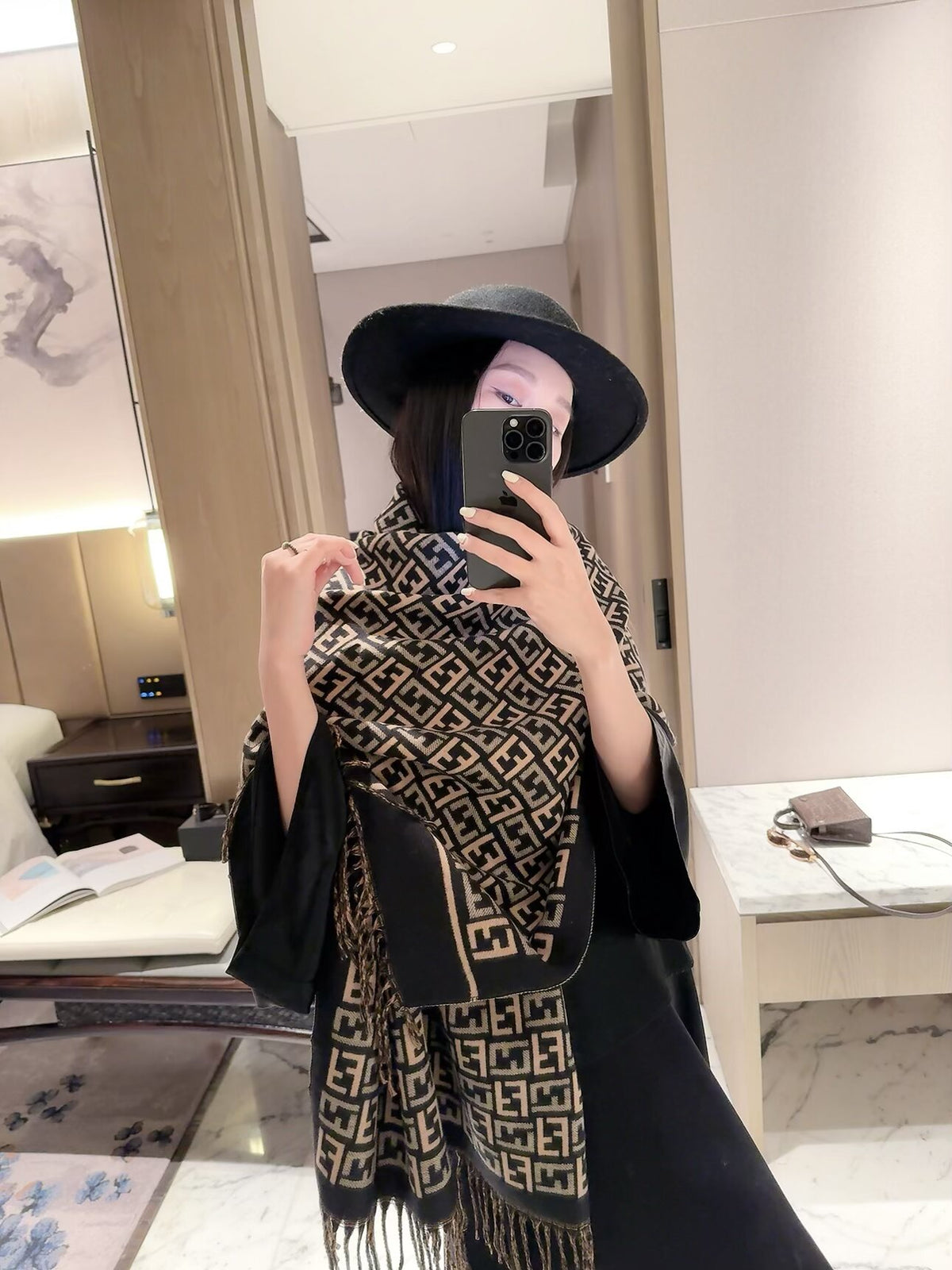 W1R86F104 Popular Winter Scarves